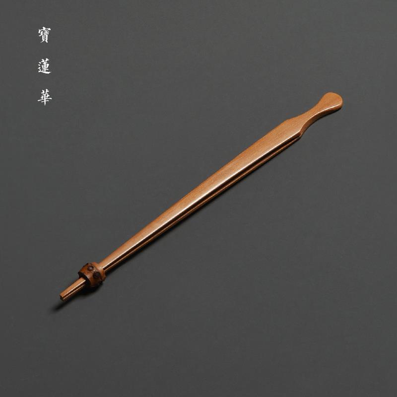 老竹夹茶叶夹 专用茶道清理竹茶夹 茶盘茶渣清除夹子六君子零配件
