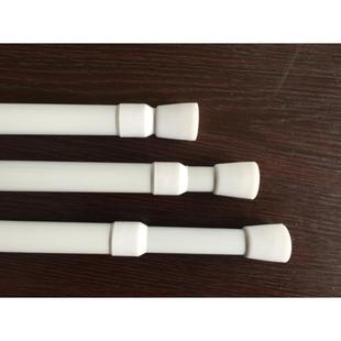 租房窗帘免打孔伸缩杆浴帘晾衣架弯曲衣柜不锈钢的超长超细置物架