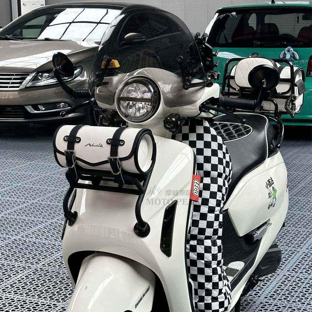 踏板摩托车挡风被分体电动车挡风被冬季天防风罩加绒加厚防水防寒