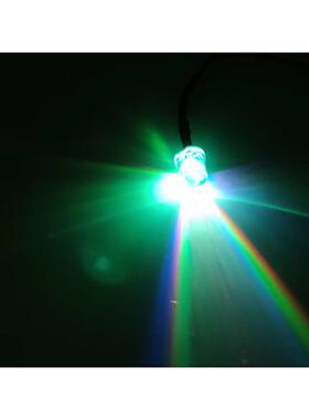 10MM带线LED灯珠DIY高亮发光二极管3V5V6V12V24V36V48V110V220V