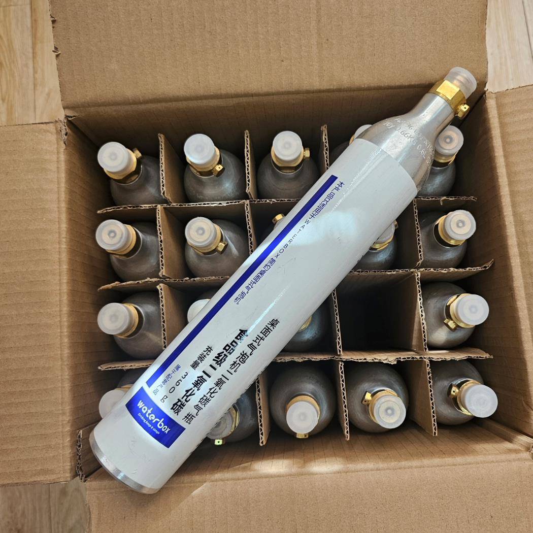 【库存全新】WATERBOX气泡水机气瓶通用二氧化碳气瓶苏打水机气罐