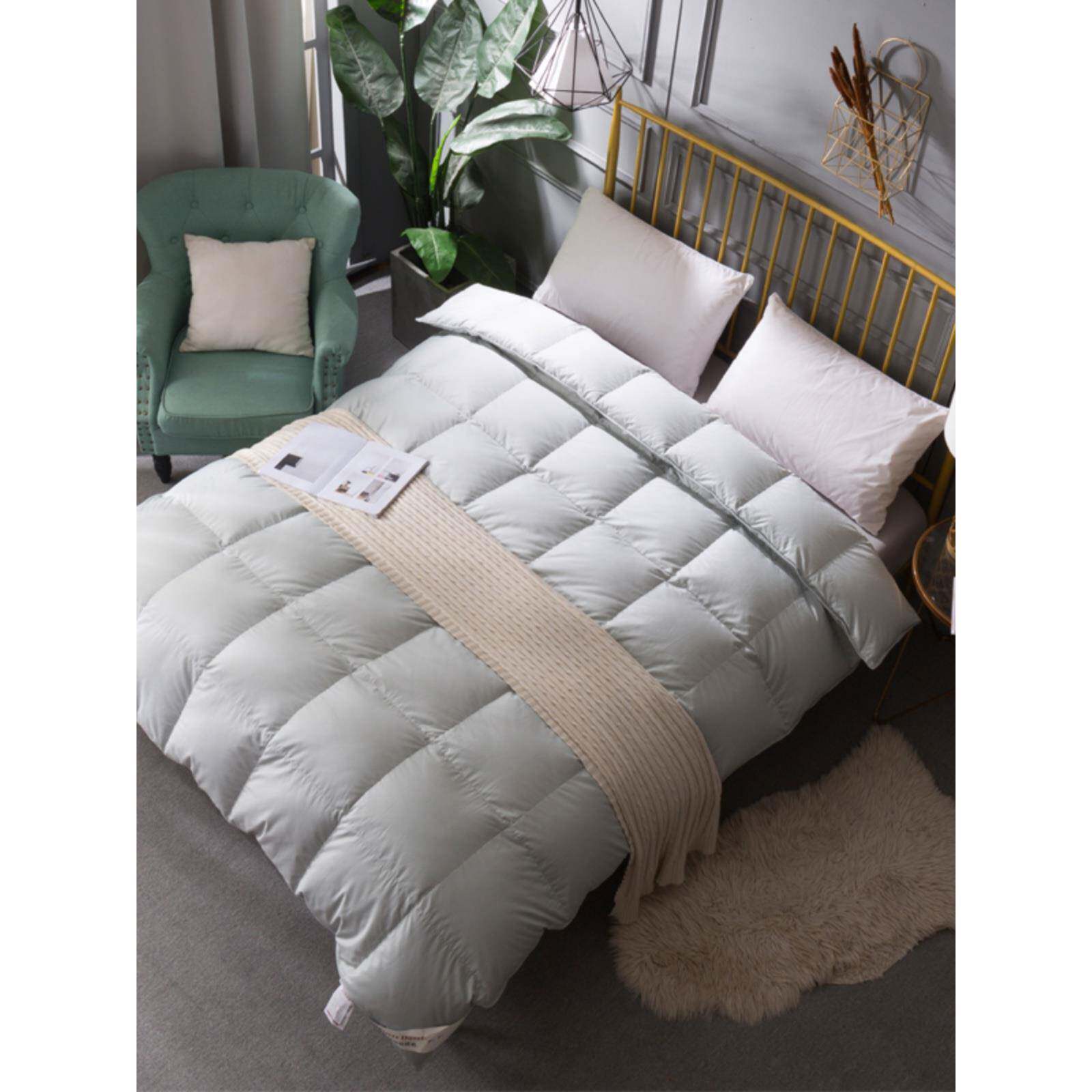 羽绒被被壳被套自充绒半成品自己填充防钻绒钻毛专用内胆芯面料