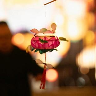 秦淮花灯-小荷花灯-王忠民老师傅作品