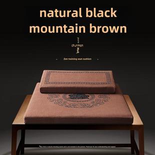 春满自然山棕色坐垫冥想冥想坐垫加厚冥想坐垫崇拜垫家庭禅宗坐垫