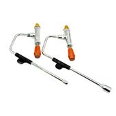 DIY咖啡机拨杆蒸汽阀改装 惠家爱宝ECMlelit蒸汽阀开水阀2分锥口