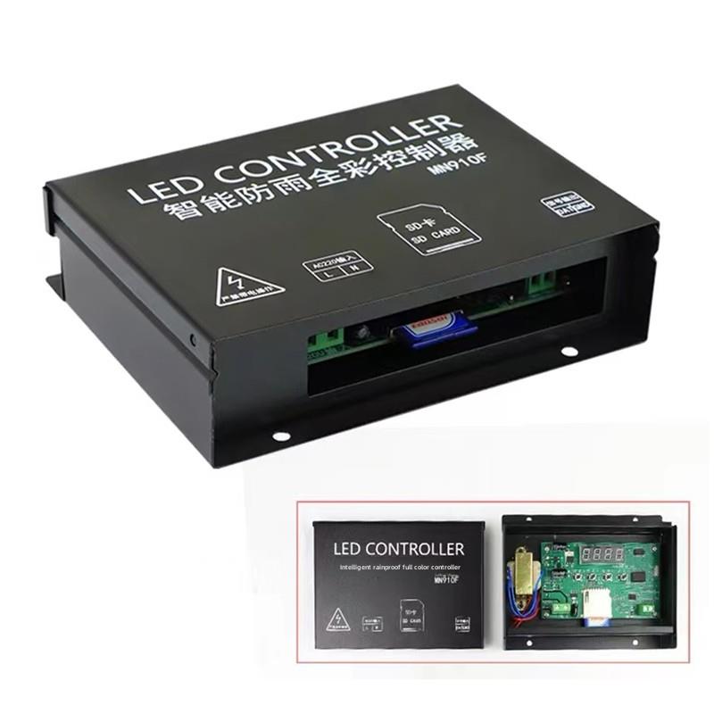 Led控制器彩色迷你帐篷与语音控制全彩色动态彩色控制台编程音频