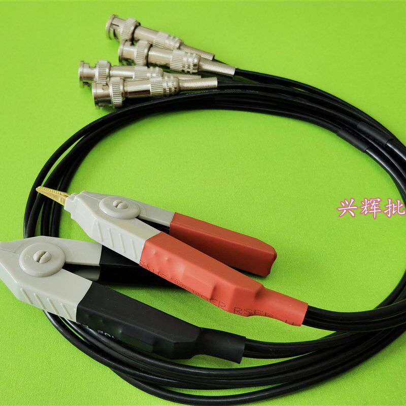 安柏LCR 数字电桥AT817D电桥夹具 测试线夹 电感电容电阻测试夹线