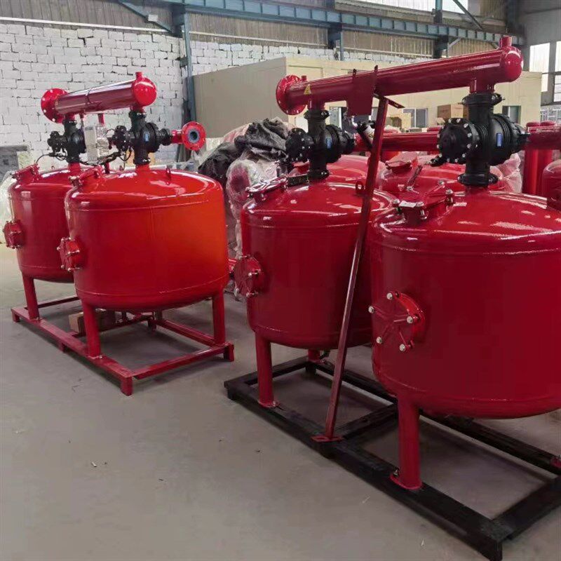 砂石过滤器自动反冲洗砂石过滤器农业灌溉滴灌微喷全自动砂石过滤