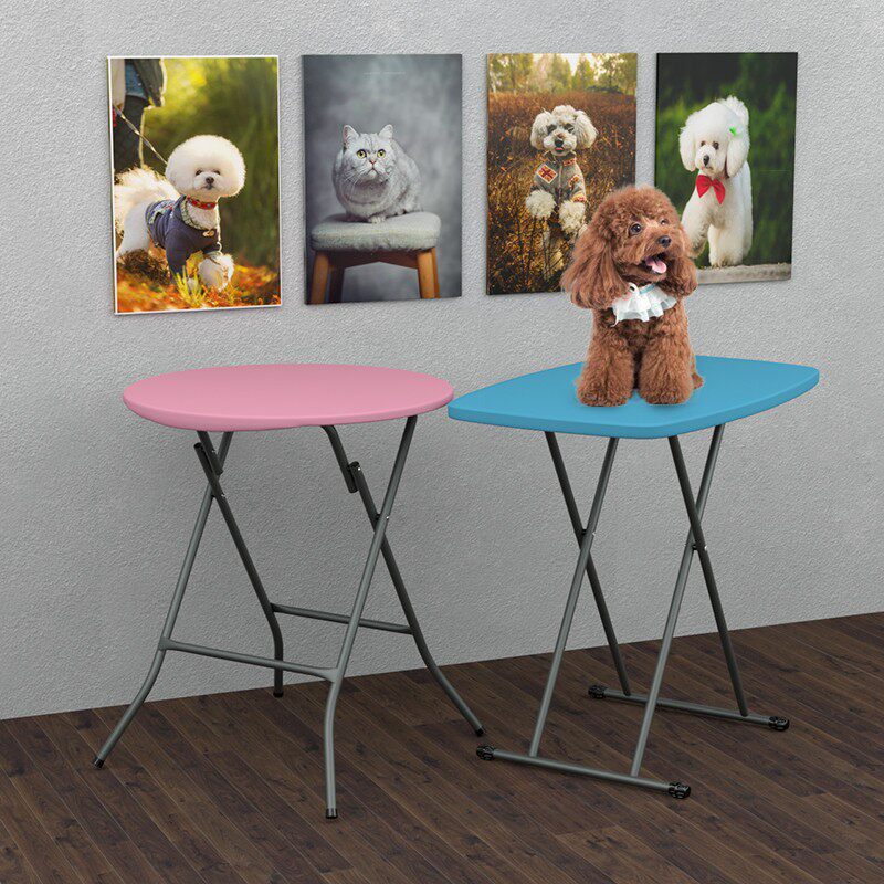 抖音宠物美容台狗狗猫咪便携式防水洗澡桌家用中小型犬折叠美容桌