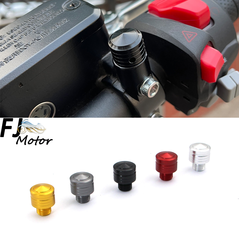 适用贝纳利302S 502C幼狮250 500黄龙600改装752后视镜孔堵螺丝帽