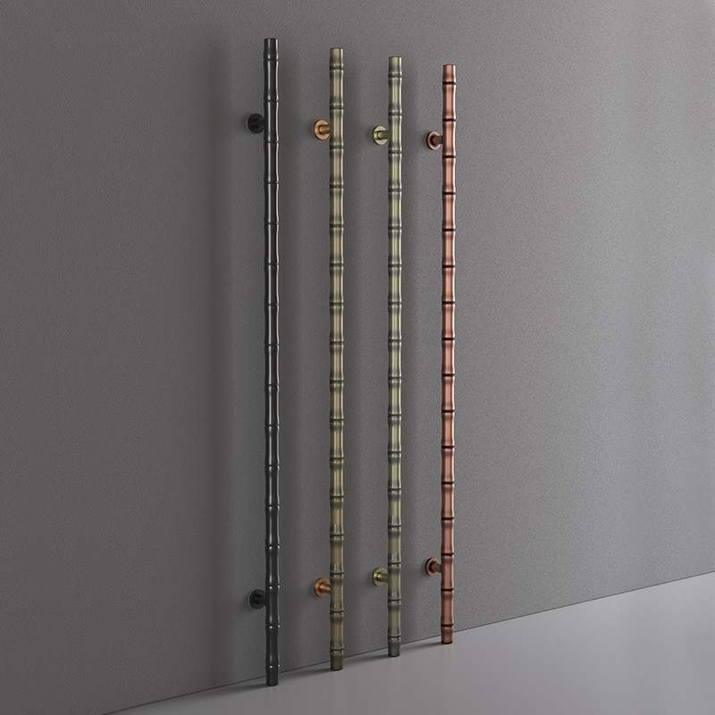 中式仿古竹节大门拉手玻璃门木门有框门通用大拉手不锈钢拉手