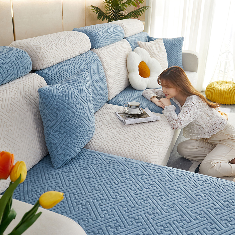 【唯蒂妮】弹力沙发套罩全包防滑防尘沙发坐垫简约四季通用沙发笠