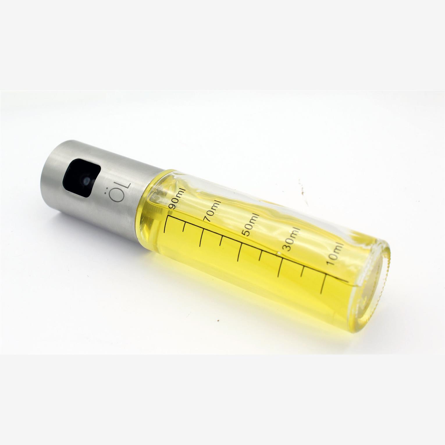 厂家直销 新款不锈钢油瓶 玻璃油壶 烧烤喷瓶 喷油瓶 喷油壶