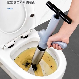 马桶疏通器一炮通高压气打气筒新款通下水道厕所管道堵塞专用神器