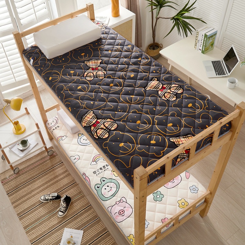 厂家磨毛床垫加厚亲肤棉学生单双人宿舍床褥子可折叠防滑睡垫