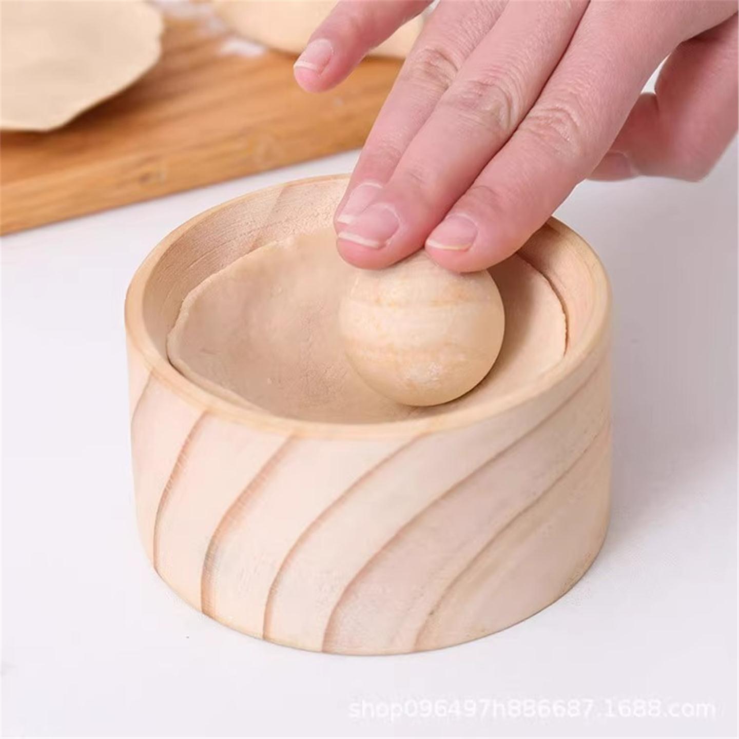 神器皮饺子圆形压水面模具