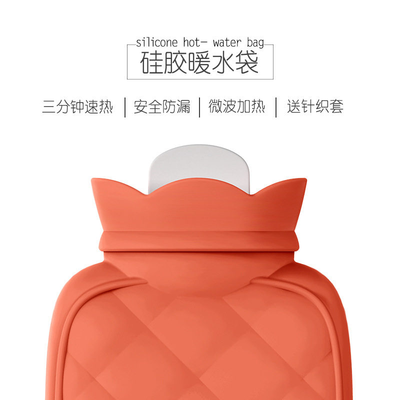 菠萝胶袋 随防爆热袋 厂家微波炉加暖宝硅暖水身注水水热宝