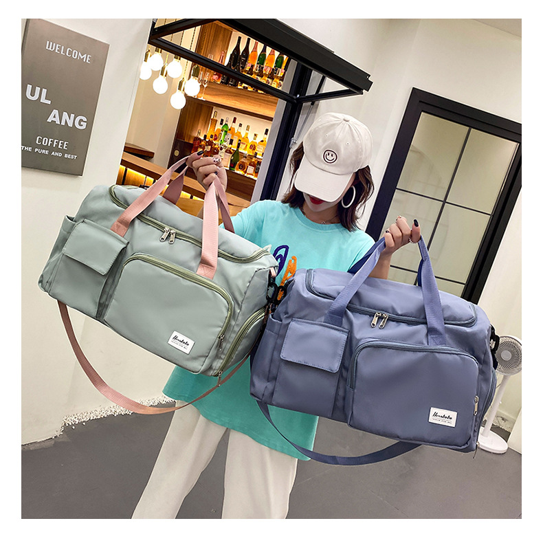 出差旅游收纳包大容量手提行李袋多功能运动健身包孕妇待产收纳袋