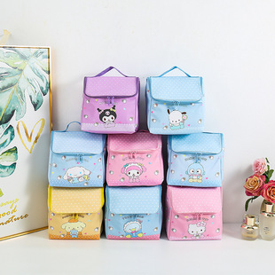 卡通可爱大容量化妆品收纳袋房子造型洗漱用品收纳包化妆手提箱