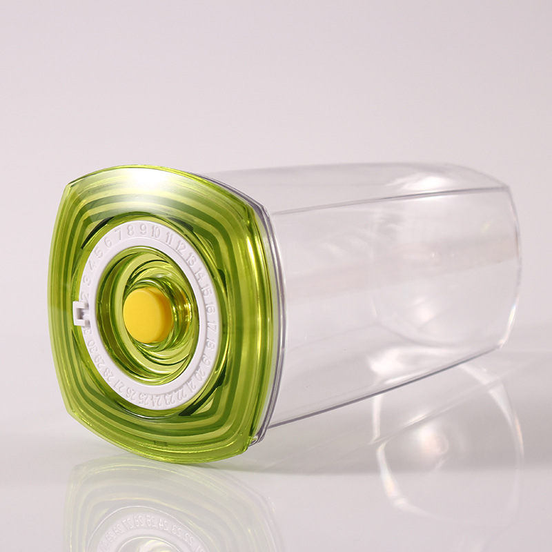 抽真空保鲜杯保鲜盒奶粉罐水果饼干抽气密封罐果汁杯塑料杯赠泵