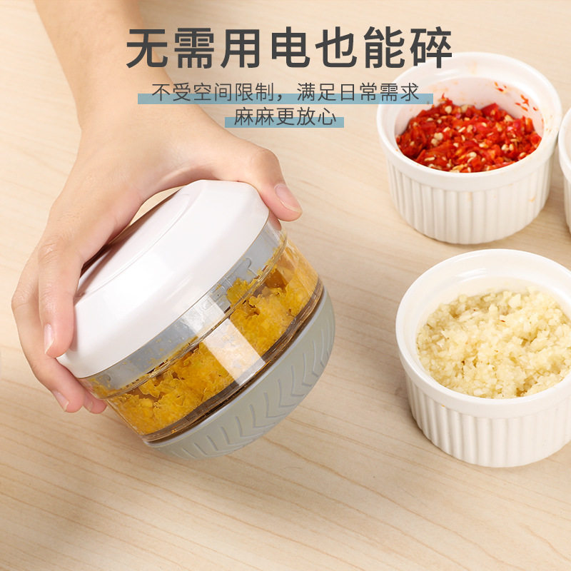 创意蒜泥厨房多功能捣蒜器辅食料理机迷你手动捣蒜机抖音同款