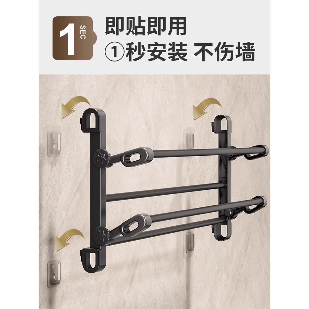 新型门后鞋架家用鞋柜门壁挂免钉门鞋简易壁挂式室内收纳