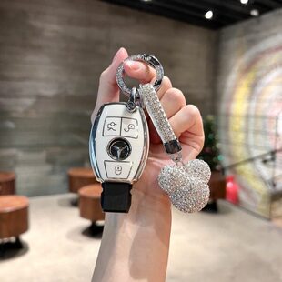 专用V2建V60车金属包商务福奔驰V260钥匙套壳L级唯雅诺威霆凌特扣