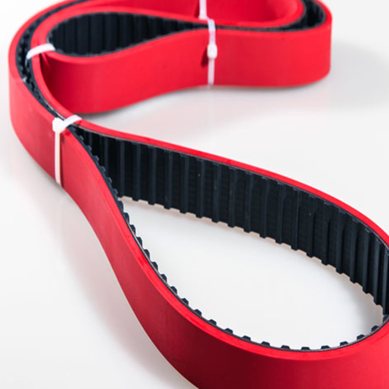 厂家直供一体硫化无缝H型加胶同步工业带包装食品陶瓷机传动带