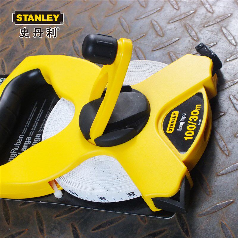 STANLEY/史丹利盘式玻璃纤维公英制长卷尺 34-791-20 30米