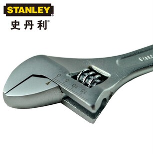 87-435-1-23 史丹利 高碳钢锻造 活动扳手15寸 长375mm 活动扳手