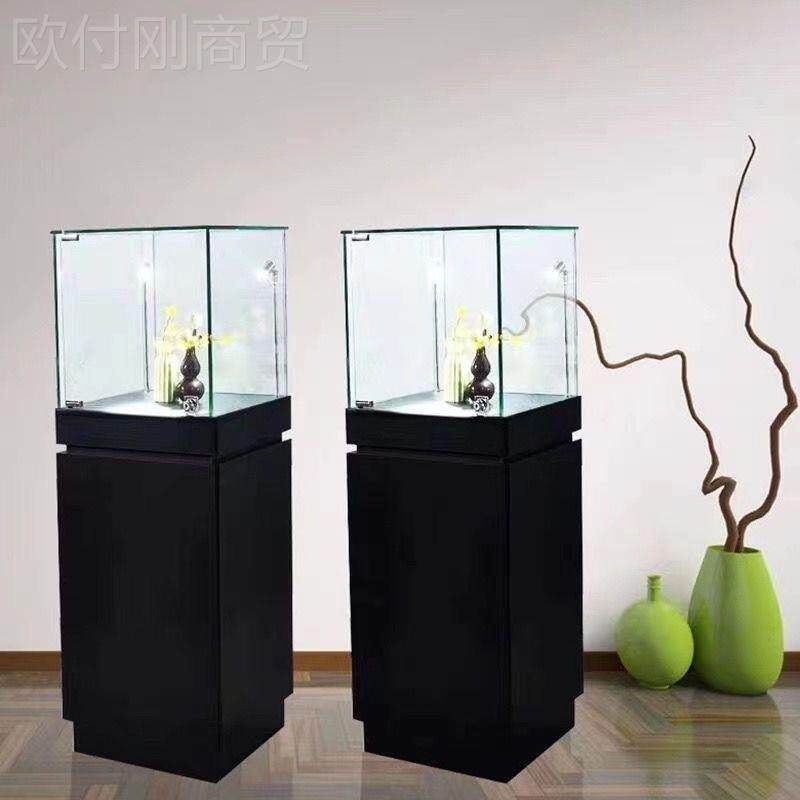 模型展示物柜透玻璃柜玉器玻璃柜明子珠宝透明列柜古董文陈ZZW展