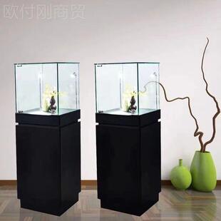 模型展示物柜透玻璃柜玉器玻璃柜明子珠宝透明列柜古董文陈ZZW展