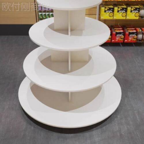 鞋展红示架玩具架架椭圆形堆头货架酒展货示柜母店婴店奶LEG粉中