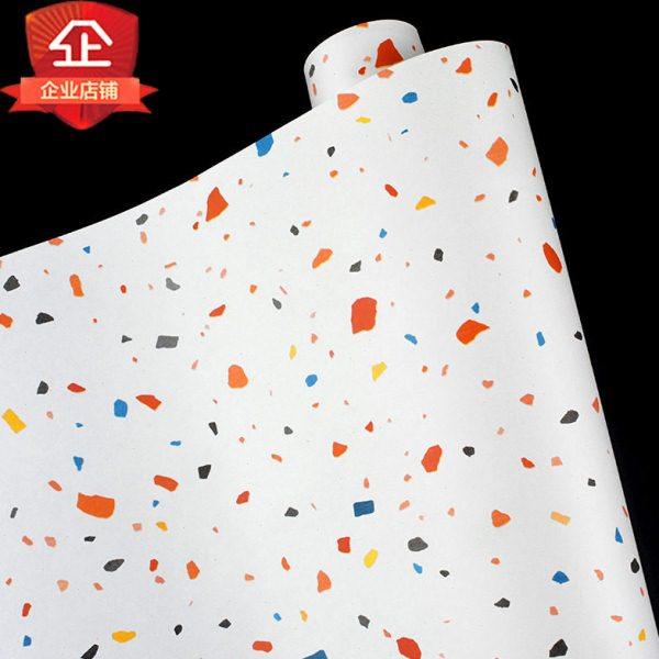 环保加厚无纺布墙纸非自粘刷胶无胶不带背胶卧室新款家用家装壁纸