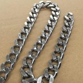 MM不锈钢链30链条链承重焊接4衣不3.0面链宠物链链条四晾粗 包邮 磨