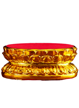 莲花底座佛像佛祖神像垫台观音底座佛具佛堂用品底座供座底托佛台