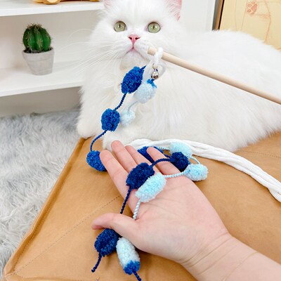 逗猫棒猫咪玩具自嗨解闷用品大全小猫磨牙棒逗猫神器耐咬消耗体力