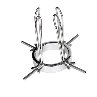 Huge Vaginal Expander Adjustable Anal Anus Metal Specul Plug
