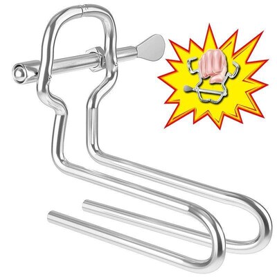 Stainless Steel Anal Vagina Spreader Expander Adjustable Anu