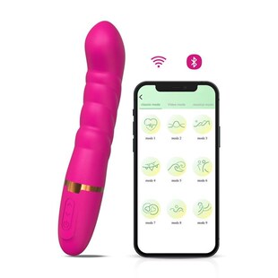 Vibrator Wireless Bluetooth AV Magic Wand Massager for Women