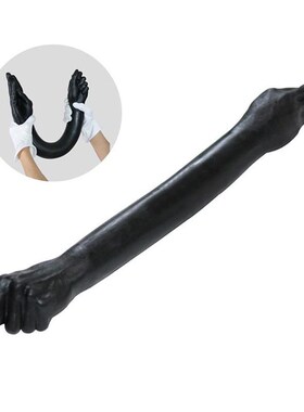 65cm Big Hand Dildo Anal Plug Dilator Long Arm Fisting Black