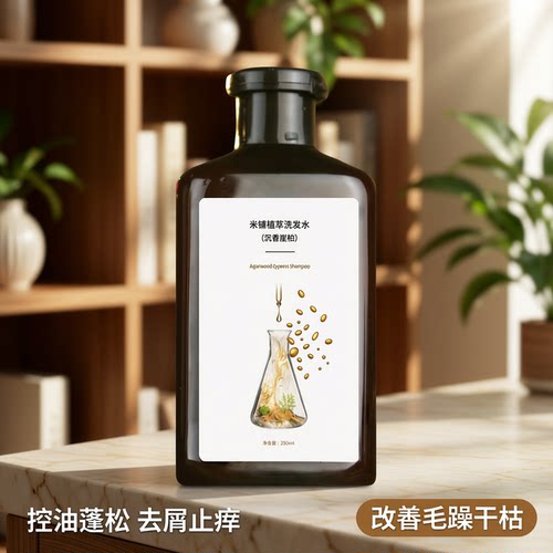 米铺无硅油深层修护洗发水