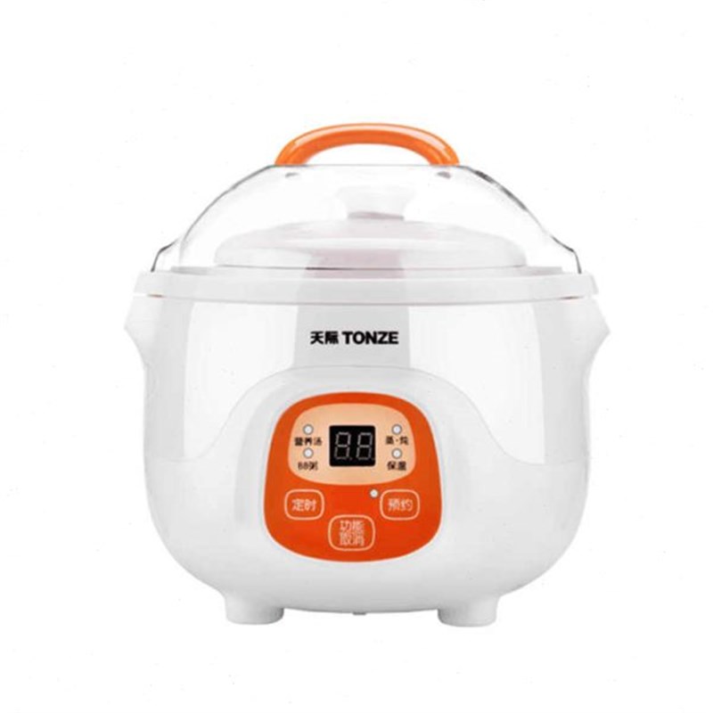 天际全自动迷你h电炖锅隔水炖白瓷电炖盅预约煲汤煮粥bb煲辅食燕