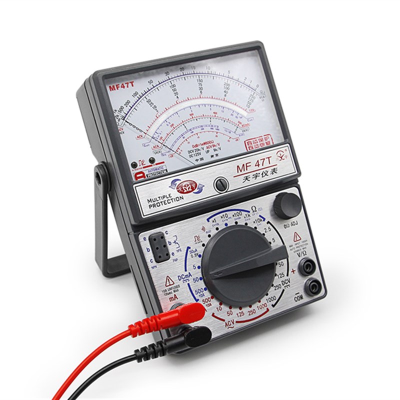 天宇MF47F /C/T指针式万用表高精度机械式万能表外磁万用表指针
