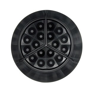 OXO筷笼家用厨房餐具筷子勺子锅铲收纳桶不锈钢可旋转台面收纳盒