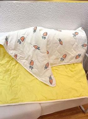 儿童幼儿园夏凉被110140单人110130小尺寸100x140夏季可水洗