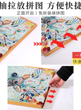 铝合金拼图裱框片块大相框挂墙装画架