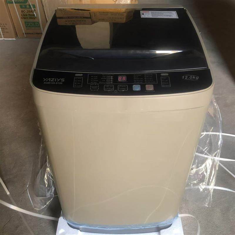 110V美国标准洗衣机全自动船用家用12公斤小型脱水脉动洗衣机台湾