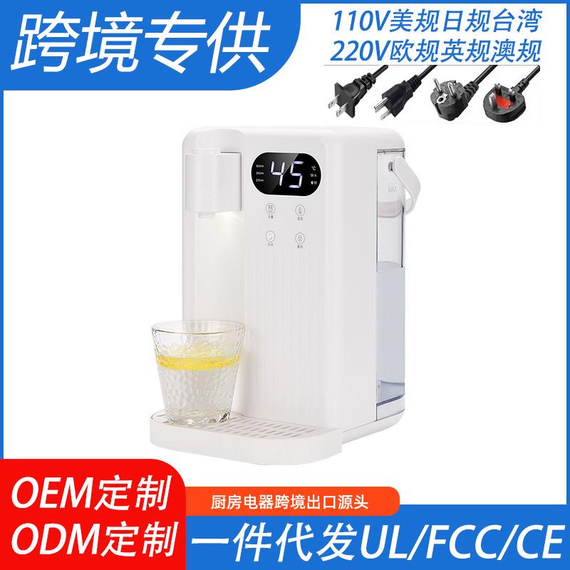 Amazon跨境110V即热饮水机速热台式直饮机欧规过滤台湾美规日本