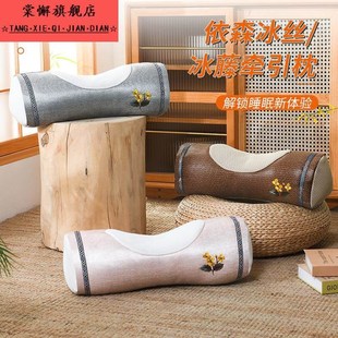荞麦艾草枕头高枕家用枕芯单人助睡眠护颈枕睡觉专用枕颈椎非修复
